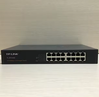 Conmutador de Red Ethernet TP-Link TL-SF1016D de 16 Puertos y 10/100 Mbps