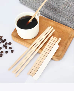 Agitadores De Café Varas De Mexer De Café De Madeira Descartáveis-Biodegradáveis Eco-Friendly Round-End Stir Sticks De Madeira - Product Image 5