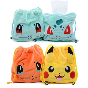 Barato al por mayor Pikachued Bulbasaur Squirtle Charmander felpa Pokemoned bolsillo monedero - Product Image 2
