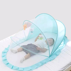 Thiết kế giá rẻ trẻ sơ sinh có thể gập lại freestanding muỗi Net/xách tay trẻ em của muỗi Net bán buôn Trung Quốc - Product Image 3