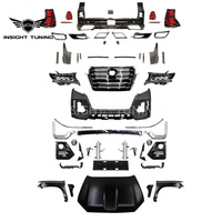 Kit de pare-chocs de voiture de style 70e anniversaire en plastique PP 2010-2022 pour kit de carrosserie Toyota Prado Fj150