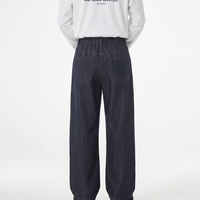 Celana Kasual Pria Pinggang Sedang Musim Gugur Ringan Kancing Depan Ramah Lingkungan Anti Kusut Tahan Angin Katun Lyocell