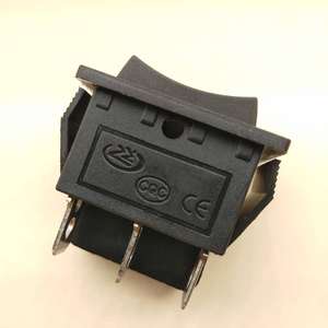 Interruptor Basculante AC 20A 125V 250V DPST 4 Pines 2 Posiciones Encendido/Apagado con Luz Roja Iluminada para Barco KCD4 T85 - Product Image 2