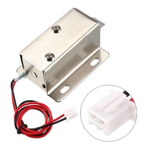 ตู้ล็อกเกอร์นิรภัยแบบเปิดพร้อมระบบล็อคไฟฟ้า 12v DC โซลินอยด์ควบคุมไฟฟ้า ตู้ล็อกเกอร์พัสดุด่วน ล็อคแม่เหล็กไฟฟ้า 24v - Product Image 5