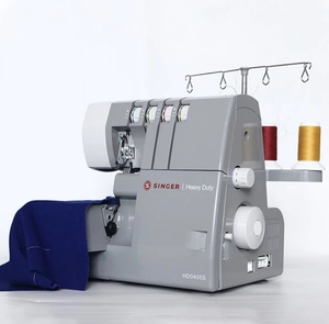 Máquina de Coser Overlock Multifuncional de Alta Resistencia HD0405S, 1300 Puntadas por Minuto, 2-3-4 Hilos, para Tela Gruesa y Mezclilla - Product Image 3