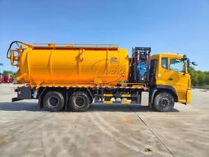 Camión de Saneamiento de Aguas Residuales con Aspiración y Chorro, 6x4, Económico, Weichai 350HP, Opciones LHD y RHD, para Saneamiento - Product Image 6