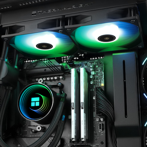 Dissipatore AIO Thermalright Frozen Notte 240 BLACK WHITE ARGB V2 con ventole TL-E12-S 2000 RPM±10% per CPU AM5/AM4 LGA1700/1851/2066 - Product Image 3