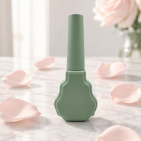 Emballage personnalisé professionnel pour vernis à ongles UV, flacon en verre pour vernis à ongles avec bouchon et pinceau pour salon