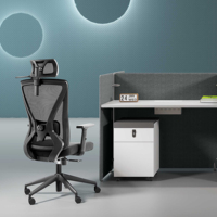 Chaise de bureau ergonomique confortable avec dossier parfait et siège selle réglable, fabriquée à Foshan pour bureau et ordinateur