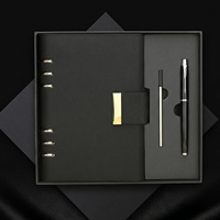 Libreta de Anillas A5 para Oficina, con Cubierta de Poliuretano, 100 Hojas, Personalizable con Logotipo, Ideal para Regalo