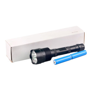 Linterna LED <span class=keywords><strong>de</strong></span> tipo largo 3, 365nm, 395nm, 18650, recargable, resistente al agua, potente, táctica, UV, precio al por mayor - Product Image 6