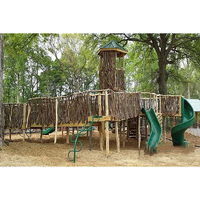 Structures de jeux et équipements de gym en bois éducatifs - Écologiques, faciles à assembler, jeux d'extérieur pour enfants et adultes, capacité de 500 kg