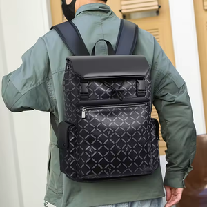 Wholesale Waterproof Leather Backpack Notebook Business Travel <b>Computer</b> <b>Bag</b> Business Travel Laptop Backpack - Product Image 1