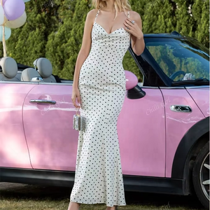 D&MOEM Abito Estivo da Donna Senza Maniche, Lunghezza Midi, Scollo Quadrato, Linea ad A, Vestito Casual per Vacanze, Produzione su Misura - Product Image 3