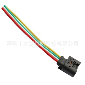 Damenghengtu 4 Pin Electronic Water <b>Pump</b> Plug Connector For Mercedes Benz Bmw 3 5 7 Series X1 X5 X6 N20 N52 - Product Image 2