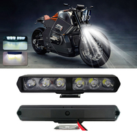 6 LED motosiklet far Spot ışıkları yardımcı yüksek parlaklık lamba elektrikli araç scooter motosiklet modifiye ampuller