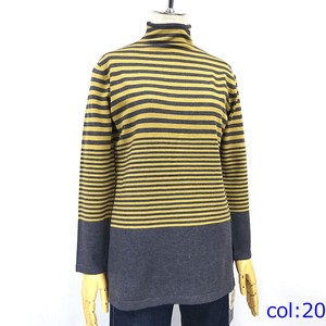 เสื้อคอเต่าลายทางสำหรับผู้หญิงเสื้อผ้าสำหรับฤดูหนาวฤดูใบไม้ร่วงแบบทันสมัย - Product Image 2