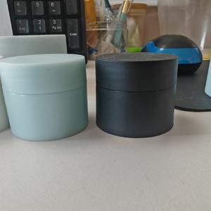 Emballages cosmétiques en pots PP, pot pour crème pour les yeux, pots cosmétiques, double paroi de haute qualité, vente en gros en vrac. - Product Image 2