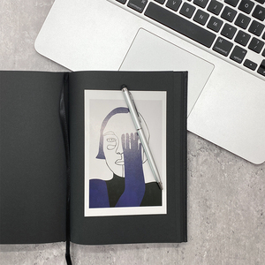 Sidexue – carnet personnalisé de journal du zodiaque, Constellation, Horoscopes avec papier noir - Product Image 2