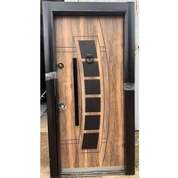Portes de sécurité et portails d'entrée en acier de style turc, vente en gros d'usine