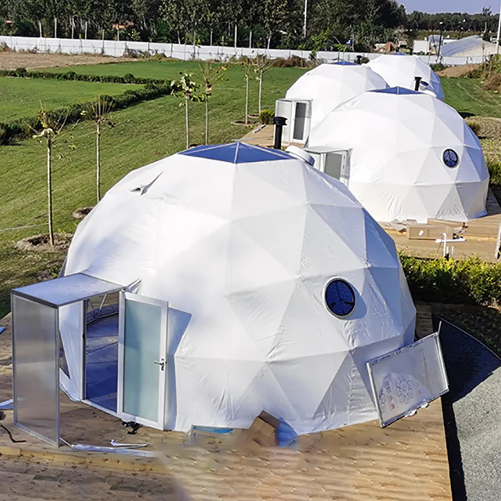 Feamont nhà máy Giá đo đạc Dome lều ngoài trời Dome glamping Lều đo đạc Dome House lều