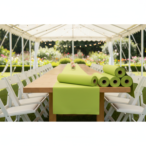 Rotolo di Tovaglia in Tessuto Morbido Pistacchio 0,40x48m per B2B - Product Image 3