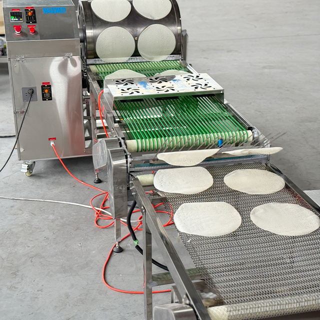 Automatic High Efficiency Motorized Pancake Making Machine with High Capacity and CE Certification