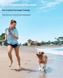 Neues wasserdichtes Hundetrainingshalsband - Fernbedienung mit LED-Licht, Vibrations- und Schockmodi, 1000m Reichweite - Product Image 5