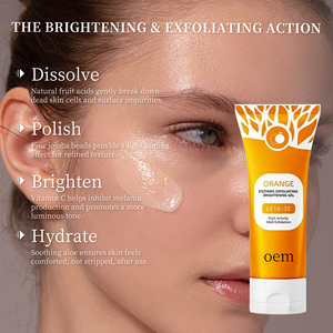 Gel Exfoliante Facial Natural y Orgánico con Niacinamida y Aloe Vera, Blanqueador, Limpieza Profunda, Elimina Puntos Negros y Piel Muerta para Todo Tipo de Piel - Product Image 5