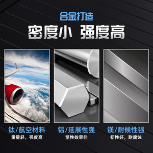 Plateforme de pêche pliable en alliage dur ultralégère, équipement de pêche portable épaissi pour l'extérieur, fabriqué en Chine - Product Image 5