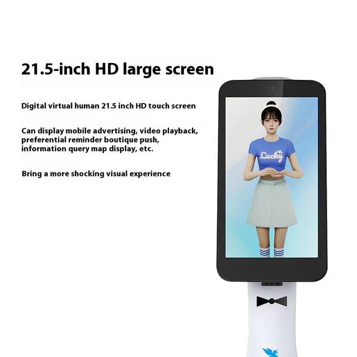Pangolin Virtual Digital Interactive Service Robot Intelligent Welcome Guide for Exhibition Halls