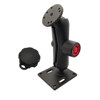 Support universel pour tablette N-Star Security Knob Heavy Duty Ball Head 1,5 pouce avec base à rotule et plaque ronde VESA pour moniteur