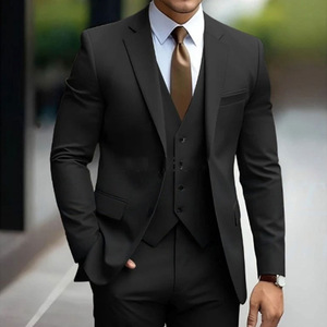 <span class=keywords><strong>Completo</strong></span> <span class=keywords><strong>Uomo</strong></span> Slim Fit 3 Pezzi: Giacca, Pantalone e Blazer - Abito da Cerimonia Turco per <span class=keywords><strong>Uomo</strong></span> - Product Image 2