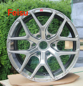 ล้ออลูมิเนียมขอบล้อ<span class=keywords><strong>18</strong></span>นิ้ว5X114.3 5x108 6x139 7สีดำไฮเปอร์กล่องสั่งทำ - Product Image 1