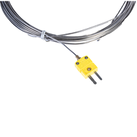 Sensor Suhu Berkualitas Tinggi OEM Mineral Insulated Thermocouple Probe untuk Pengukuran Suhu Logam Cair di Pabrik Pengecoran