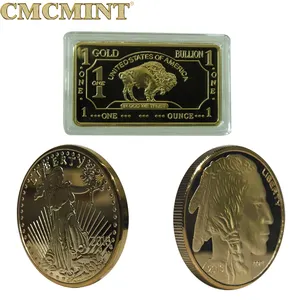 เหรียญชุบทองสำหรับสะสมเหรียญ