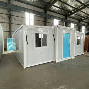 20 pieds 40 pieds Préfabriqué Modulaire Pliant Petit Conteneur D'expédition Maison Conteneur Extensible Préfabriqué 2 3 4 Chambres Immeuble de Bureaux - Product Image 5