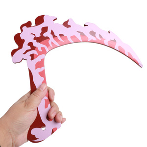 Anime Demon Slayer espada Cosplay arma Katana <span class=keywords><strong>Kimetsu</strong></span> <span class=keywords><strong>no</strong></span> <span class=keywords><strong>Yaiba</strong></span> Giyuutarou doble sangre hoz juguete espadas - Product Image 6