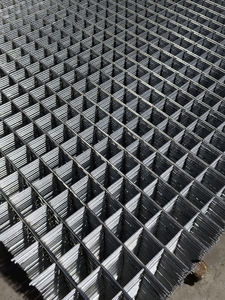 건설 현장 아연 도금 강철 용접 메쉬 두꺼운 균열 방지 냉간 와이어 메쉬 스크린 사용 터치 용접 - Product Image 2