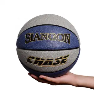 كرة سلة من الجلد الصناعي بالجملة كرة سلة للتدريب مصنفرة حسب الطلب