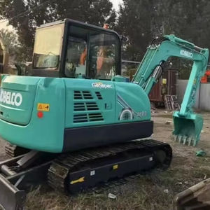 Mini pelleteuse d'occasion Original Kobelco SK60 Petite pelleteuse SK 55 60 75 140 - Product Image 1