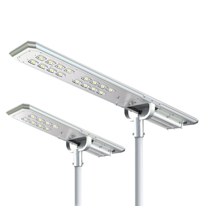 100 <span class=keywords><strong>Watt</strong></span> 100 wát không thấm nước 360 độ điều chỉnh cảm ứng đèn ra cửa tất cả trong một LED năng lượng mặt trời ánh sáng đường phố với Mono Bảng điều chỉnh - Product Image 2