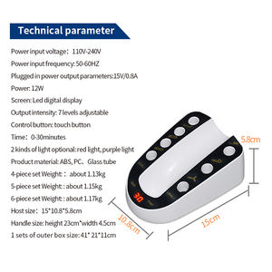 เครื่องกำจัดขนบนใบหน้าความถี่สูง6ชิ้นเครื่องกำจัดเม็ดสีอินเวอร์เตอร์กระชับผิวเครื่องมือแท่งแปลงอินเวอร์เตอร์ LW-056 - Product Image 3