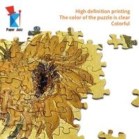 Jeu de Puzzle en carton de haute qualité Puzzle en papier tournesol personnalisé 1000 pièces
