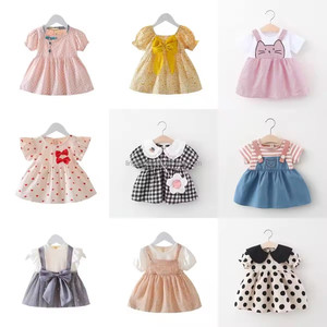 Inventario al por Mayor <span class=keywords><strong>de</strong></span> Conjuntos <span class=keywords><strong>de</strong></span> Vestidos <span class=keywords><strong>de</strong></span> Verano para Mujeres <span class=keywords><strong>y</strong></span> <span class=keywords><strong>Niñas</strong></span>, Faldas con Estampado Floral <span class=keywords><strong>y</strong></span> Chalecos, con Amplio Stock Disponible - Product Image 2