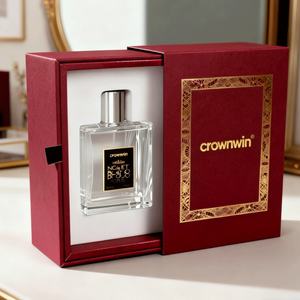 Bespoke Digital Printing Luxury Biodegradable Recycled Materials Cosmetic Cardboard Eco-Friendly Perfume Slide Drawer Gift Box - Product Image 1