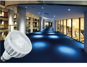 Projecteur LED <span class=keywords><strong>Philips</strong></span> PAR30 32W 20W, Lampe sur Rail Culot E27, Lumière Neutre PAR30/32W 6500K 4000K 30 Degrés - Product Image 1