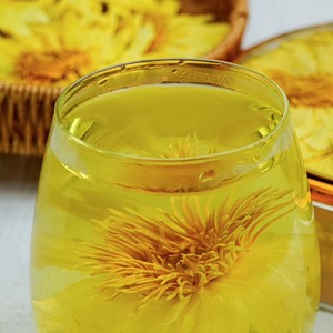 <span class=keywords><strong>Thé</strong></span> en vrac de fleurs de lotus jaunes fraîches de haute qualité Huang Lian Hua pour la santé - Product Image 3