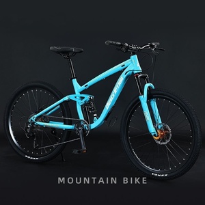 Bicicleta NUEVA LEAO 2025 de <span class=keywords><strong>26</strong></span>/<span class=keywords><strong>27.5</strong></span> Pulgadas, <span class=keywords><strong>Cuadro</strong></span> de Acero al Carbono, Velocidades Variables, Frenos de Disco, Suspensión Completa, Horquilla, Neumáticos Inflables, <span class=keywords><strong>Ruedas</strong></span> <span class=keywords><strong>con</strong></span> Radios - Product Image 2
