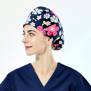 Bonnet chirurgical de beauté Chapeaux d'infirmière Scrubs Caps Bandeau médical Chapeau <span class=keywords><strong>Gants</strong></span> chirurgicaux jetables Utilisation hospitalière 100% <span class=keywords><strong>coton</strong></span> Unisexe - Product Image 2